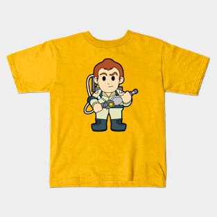 Ray Stantz Ghostbusters Chibi Kids T-Shirt